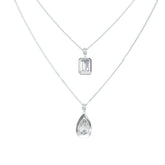 Collar Guess Dama 4G Light Plateado